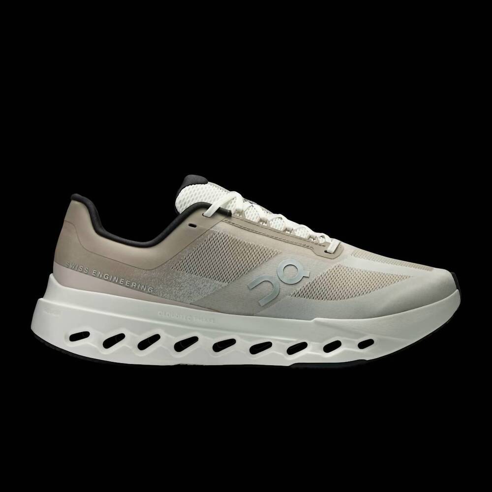 NEW ON RUNNING men's cloudsurfer next shoes in fog/ivory